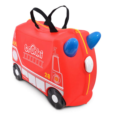 Ride-on kids suitcase - Frank The Fire Engine